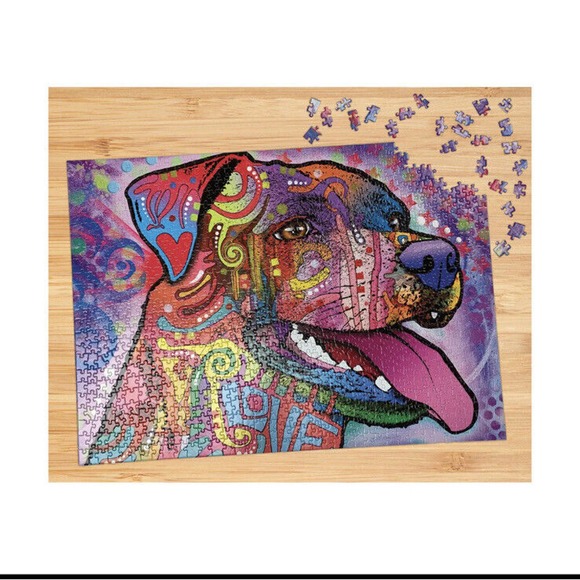 New - Willow Creek Press Dean Russo - Be Pawsitive: 1000 Pcs Ages 12+ Dog Puzzle - Picture 3 of 4